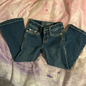 Girls Rock & Roll Denim Jeans size 4